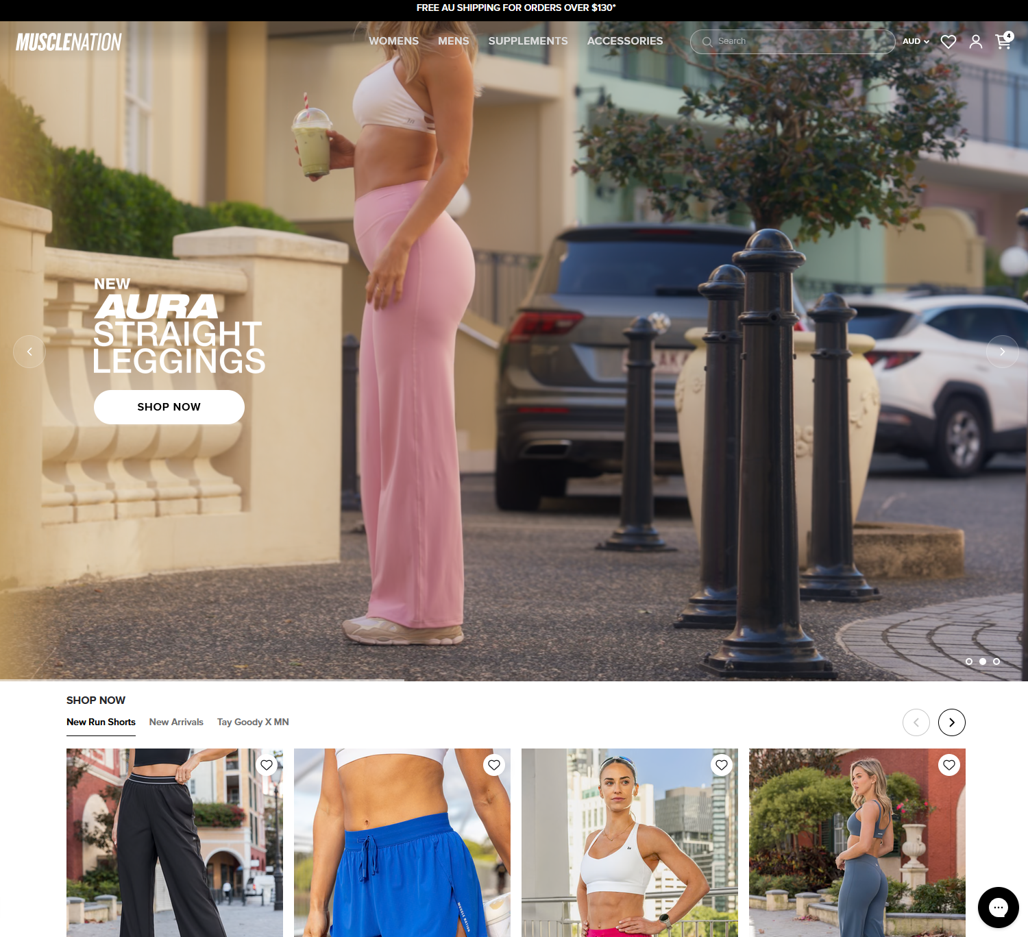 Muscle Nation — Supplements & Apparel Storefront